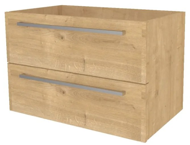 Mereo Bino, kúpeľňová skrinka 81 cm, Multidecor, Dub Arlington, MER-CN691SDARL