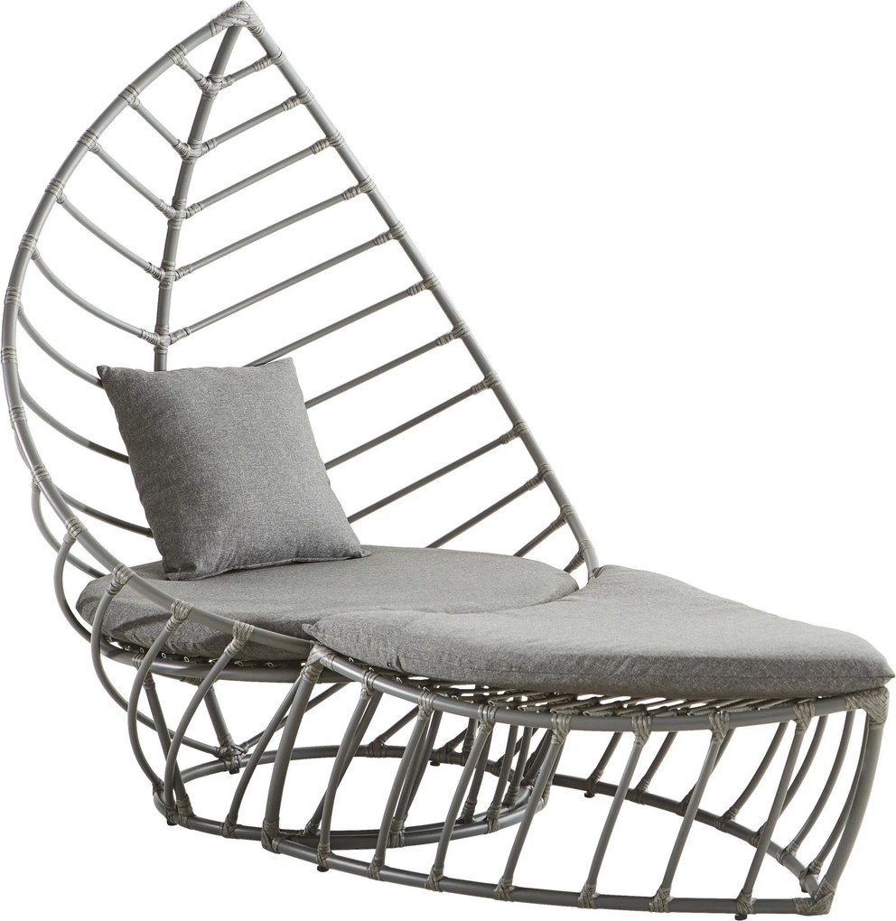 XXXLutz RELAXAČNÉ KRESLO, kov, plast, textil Amatio - Lounge záhradný nábytok - 000639000409