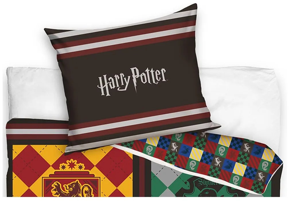 Bavlnené obliečky Harry Potter Erby 140x200/70x90 cm