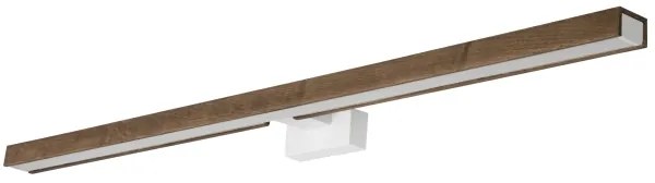 Brilagi-LED Kúpeľňové osvetlenie zrkadla WOODY MIRROR LED/15W/230V IP44 dub/biela