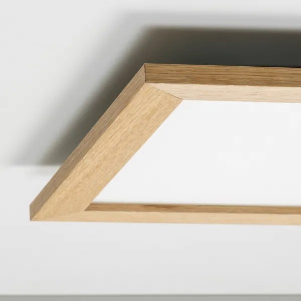 Eglo - LED Stm. prisadený panel POZZALLO LED/21W/230V 2700-6500K hnedá + DO