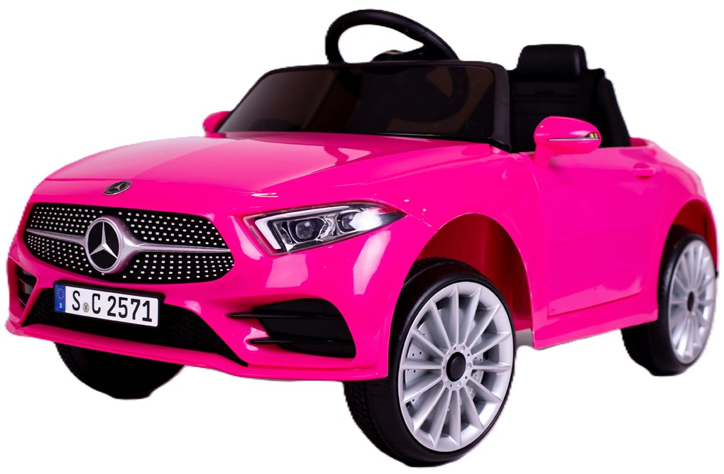 Elektrické autíčko Mercedes CLS 350 ružové