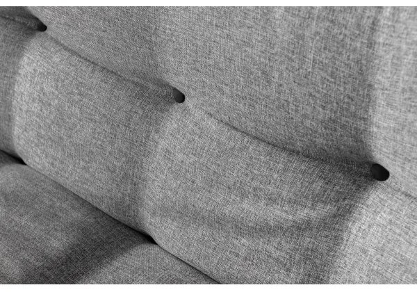 Dvojmiestná rozkladacia pohovka BINA svetlosivá