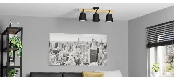 Eglo 43635 - Prisadený luster BOYLE 3xE27/10W/230V