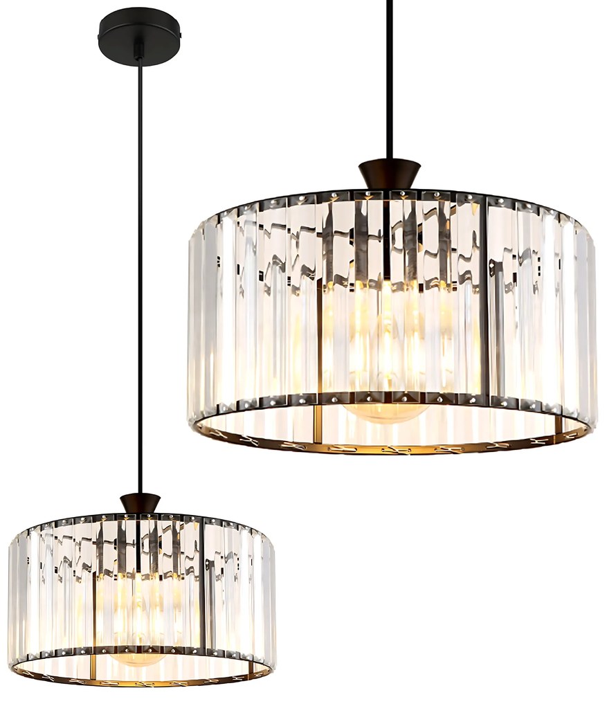 Toolight Toolight, stropné svietidlo 1xE27, APP1651-6CP, čierna, OSW-01227