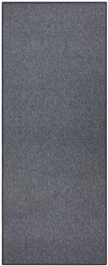 Kusový koberec Bouclé 104435 Anthracite, 80x200, šedá, chodba / predsieň, BT Carpet