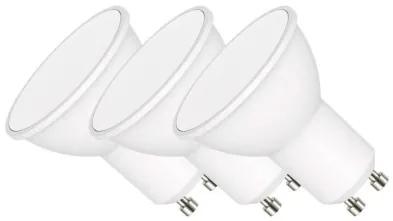 EMOS Súprava LED žiaroviek, GU10, 4,5W, teplá biela, 3ks