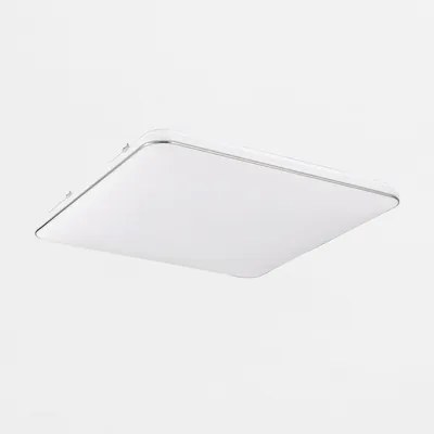 Stropné svietidlo LED štvorcové 50W chróm OMAR 53 cm