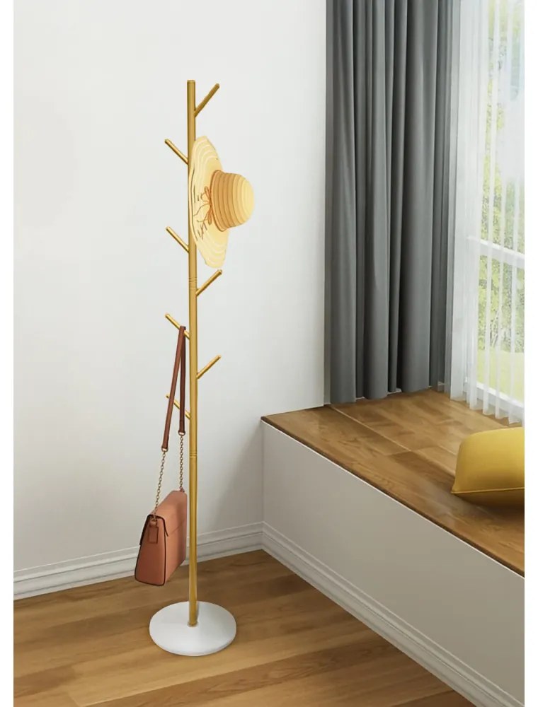 Vešiak TUKAN, zlatý