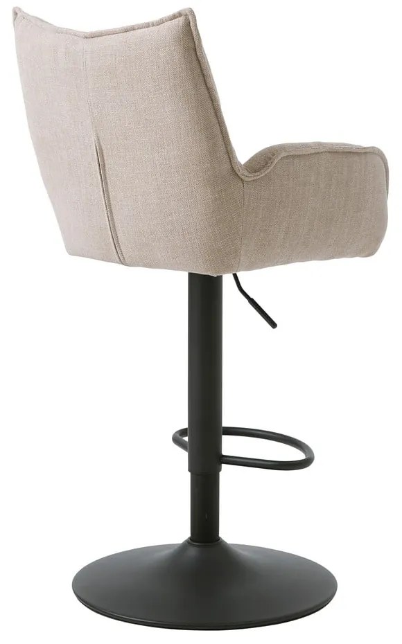 Krémové barové stoličky s nastaviteľnou výškou v súprave 2 ks Marilla – Unique Furniture