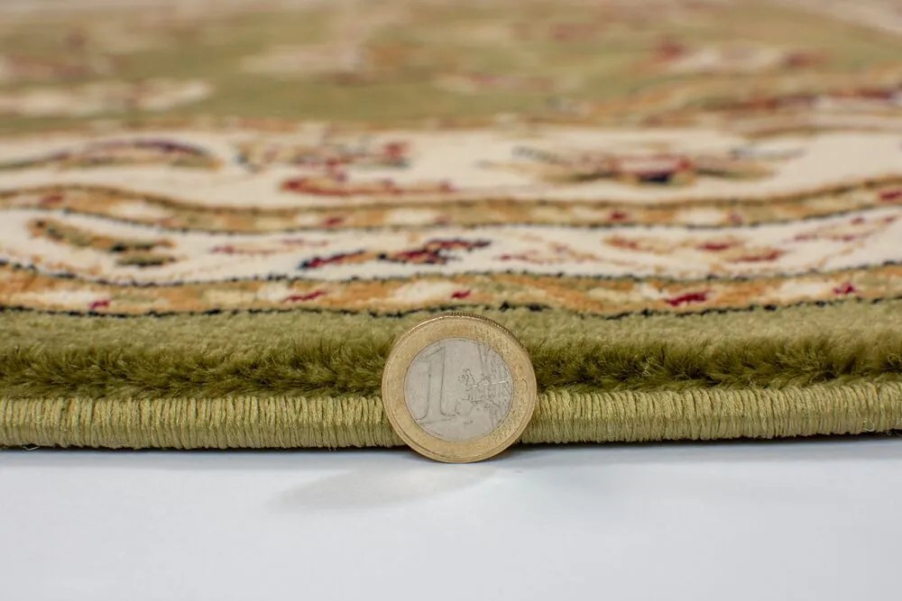 Flair Rugs, Kusový koberec Sincerity Royale Sherborne Green, 240x340, zelená, kancelária