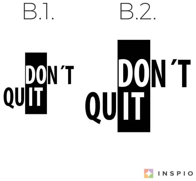 Motivačná nálepka na stenu - Don´t quit, do it