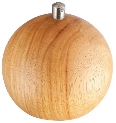 Závesný luster na lanku 1xGU10/10W/230V, priemer 11 cm, masív/jaseň