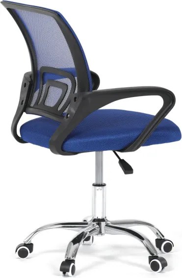 Detská otočná stolička modrá KA-L103 BLUE