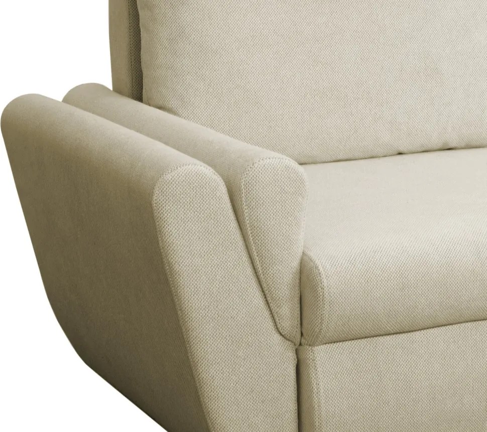 Rohová sedačka Helvetius, béžová látka