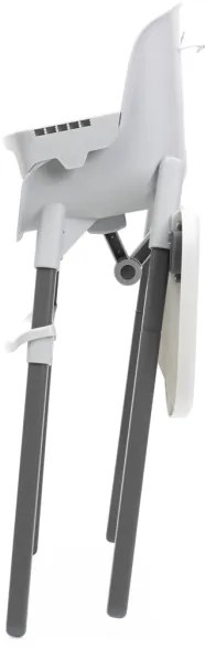 Chicco - Detská jedálenská stolička ZEST 3v1 biela/sivá