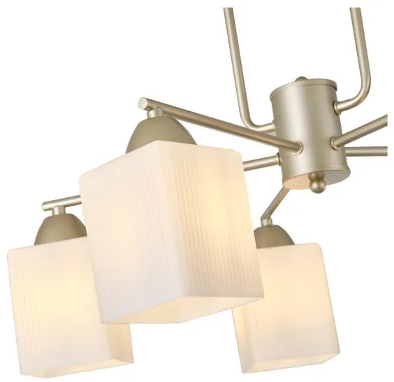 Prisadený luster 5xE27/60W/230V