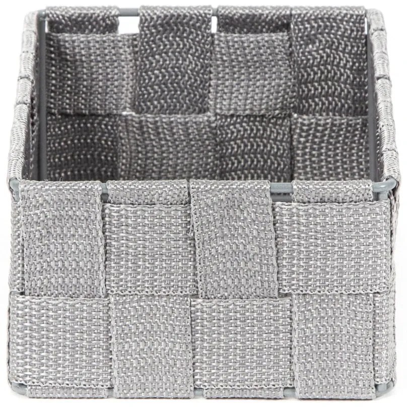 Compactor Úložný organizér do zásuvky Compactor TEX - košík M, 18 x 12 x 7 cm, sivý, M