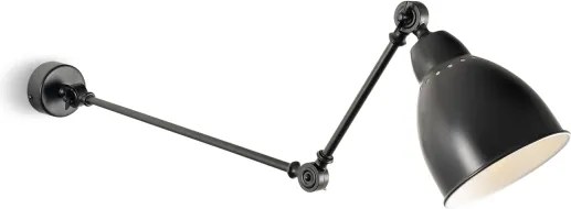 BRILAGI - Nástenná lampa QUILL 1xE27/40W/230V 83 cm čierna