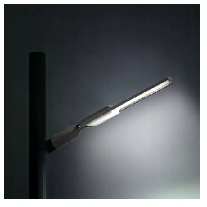 Germina LED pouličná lampa / lampáš HERMETIC 30W sivá 3000lm 5000K