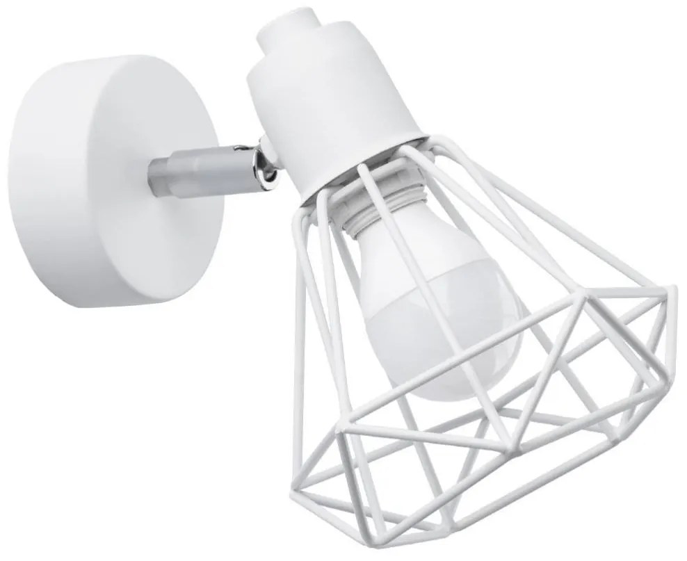 Sollux SL.1102 - Nástenné bodové svietidlo ARTEMIS 1xE14/40W/230V biela