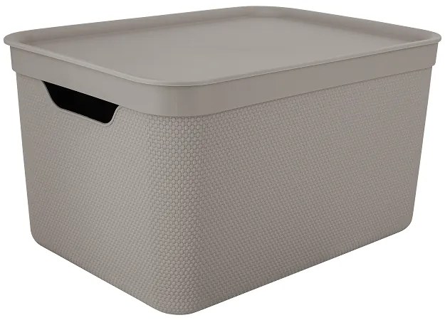 ROTHO JIVE DECO úložný box 16L - cappuccino