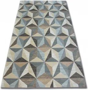 TRIANGLES BROWN koberec 200 x 290 cm