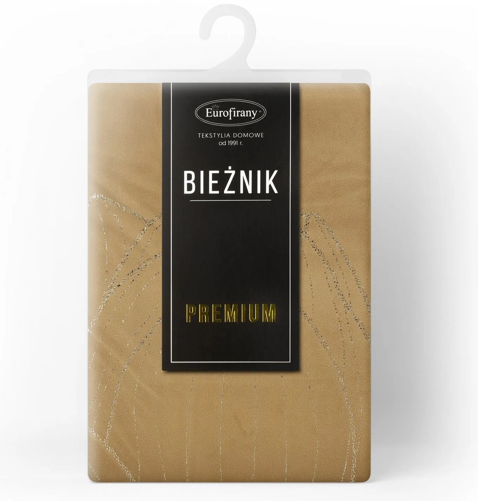 OBRUS BLINK 12 35X140 CM MEDOVÝ