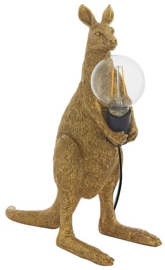 Endon 95075 - Stolná lampa KANGAROO 1xE27/10W/230V zlatá