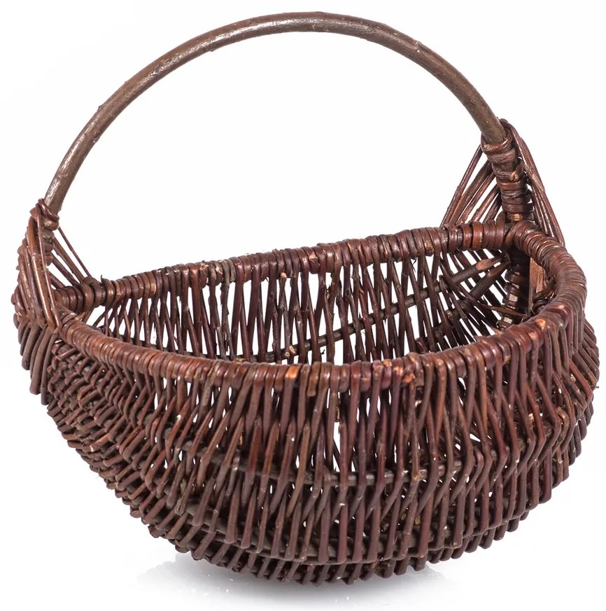 Kôš záhradný prútený Crop IV.š. 28 x hl. 21 x v. 15/25(cm)