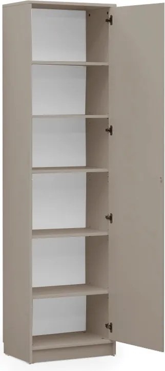 Skriňa P 60 cm ku sklápacej posteli Genius - congo / kašmír
