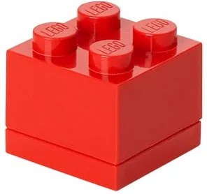 Červený úložný box LEGO® Mini Box