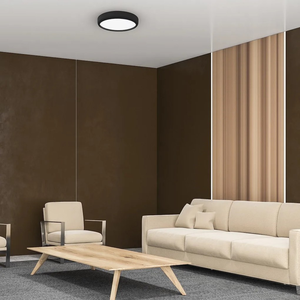 Stropné LED svietidlo Gea, 1x LED 36w, 3000-6000k, b