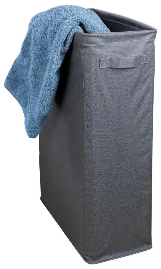 WENKO 71299800 - Kôš na bielizeň SLIM 20x60 cm antracit