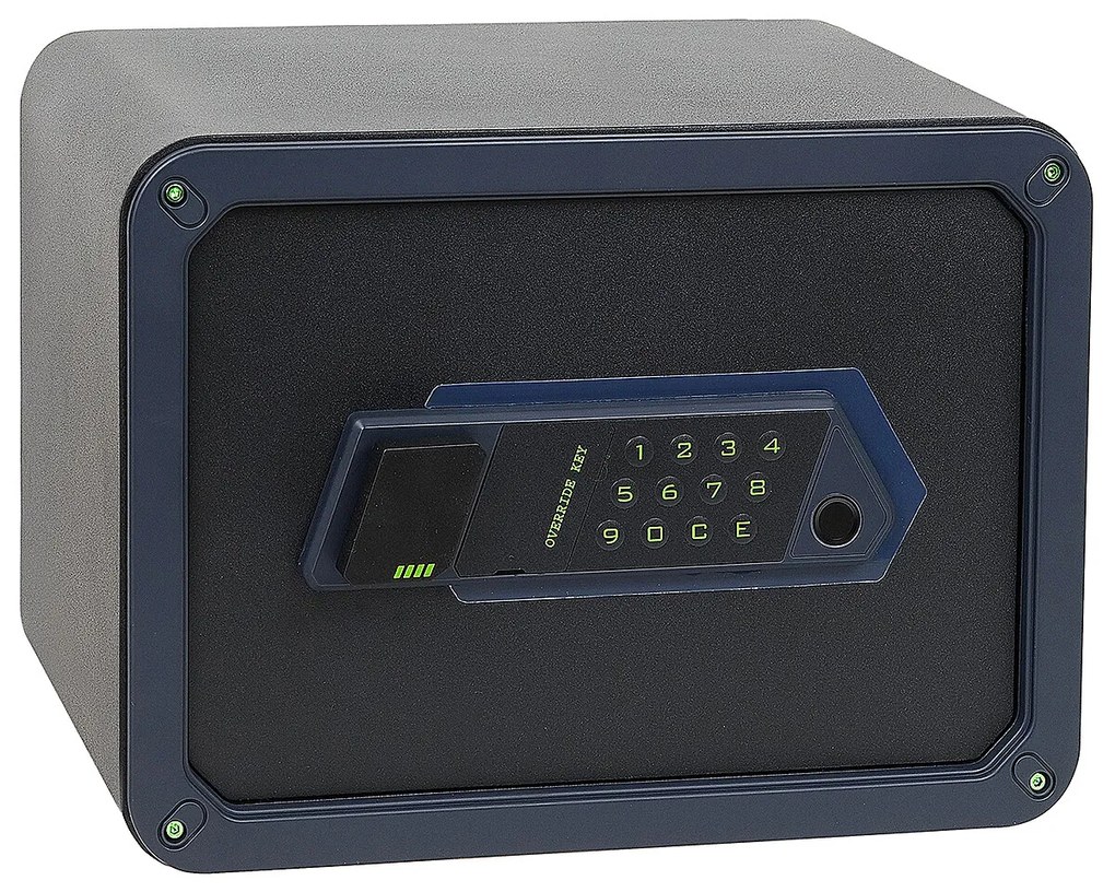 Oceľový trezor s elektronickým zámkom na odtlačok prsta RICHTER RS.25.GA.FIN