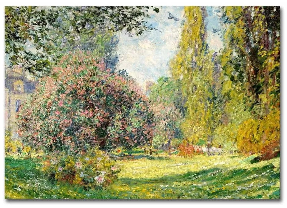 Nástenná reprodukcia na plátne Claude Monet, 100 × 70 cm