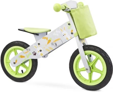 TOYZ Detské odrážadlo bicykel Toyz Zap - sivé