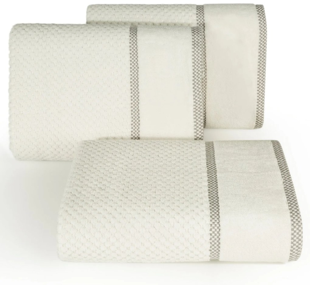 FROTÉ UTERÁK CALEB1 SADA 6KS 50X90 CM KRÉMOVÁ