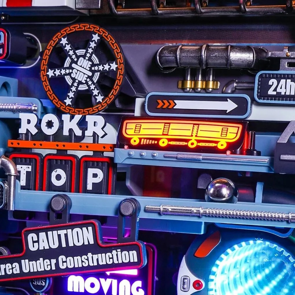 RoboTime 3D mechanická skladačka guľôčkovej dráhy Mesto minulosti