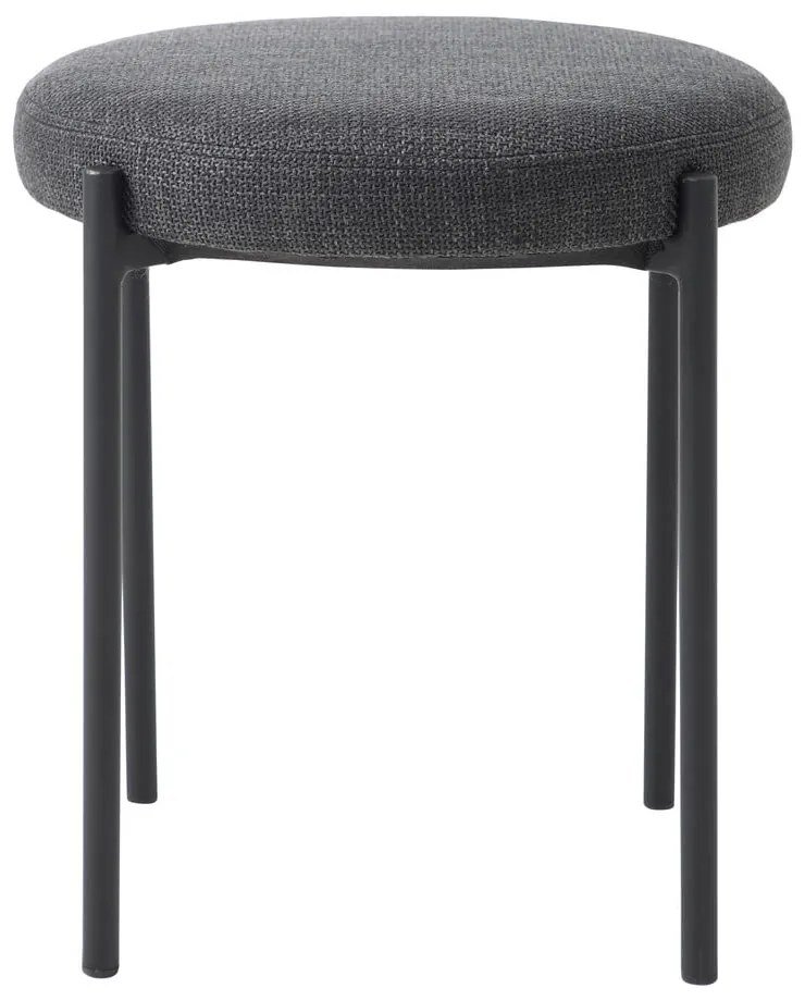 Tmavosivá kovová stolička Pelican – Unique Furniture