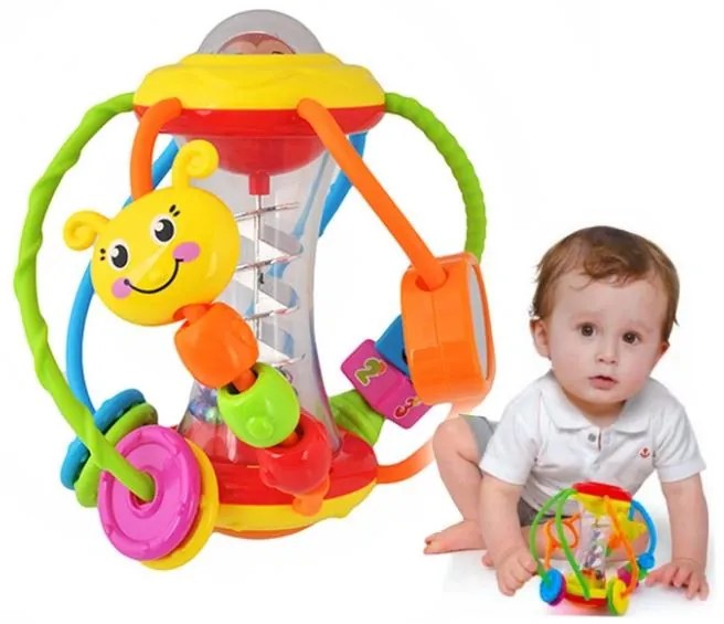 Huile Toys ISO 1387 Viacúčelová hrkálka - guľa