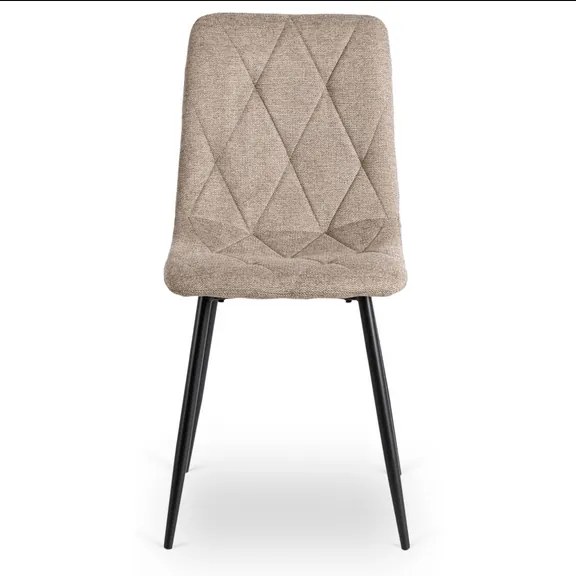 Vintino kreslo LIBRA tkanina -bežová farba, nohy sivé - vintino.sk