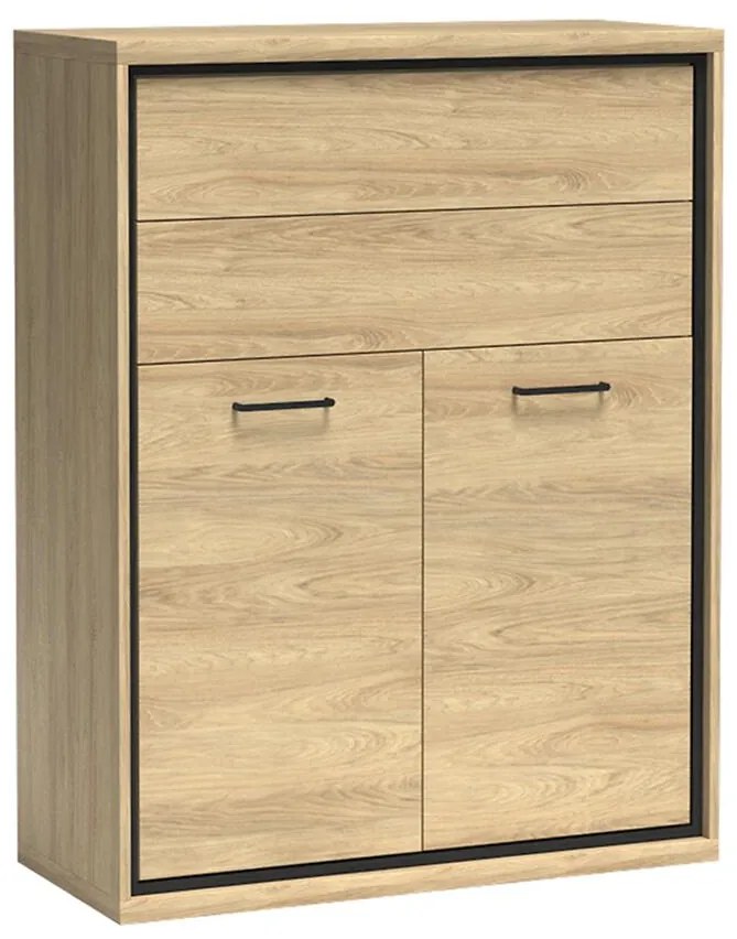 Komoda M6 Mediolan Natural Hikora
