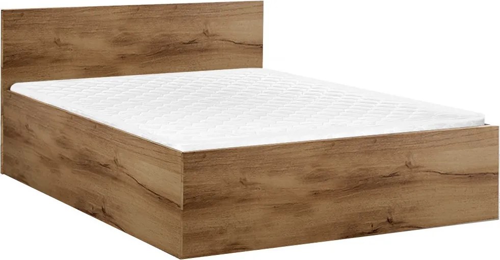 AKCIA Posteľ SOFIA 180 x 200 cm, dub artisan II. akosť