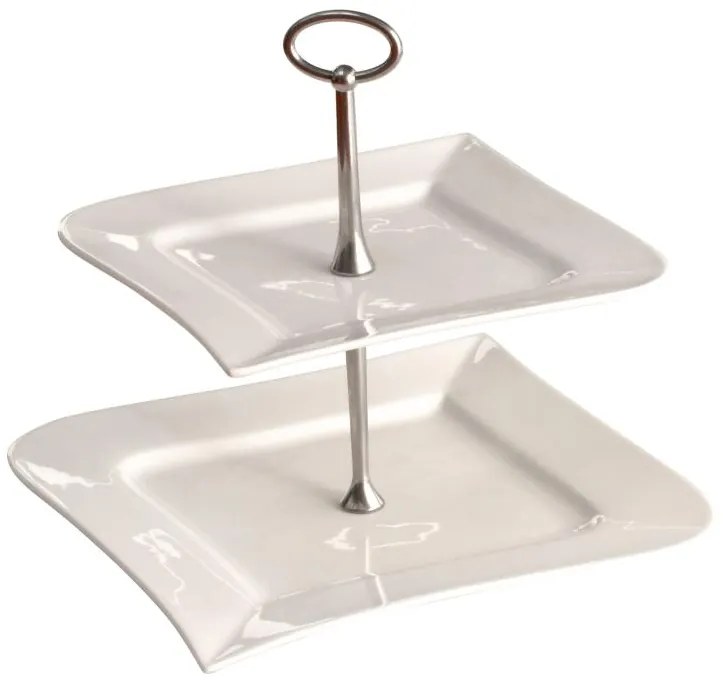 AMBITION Fala etažér dvojposchodový