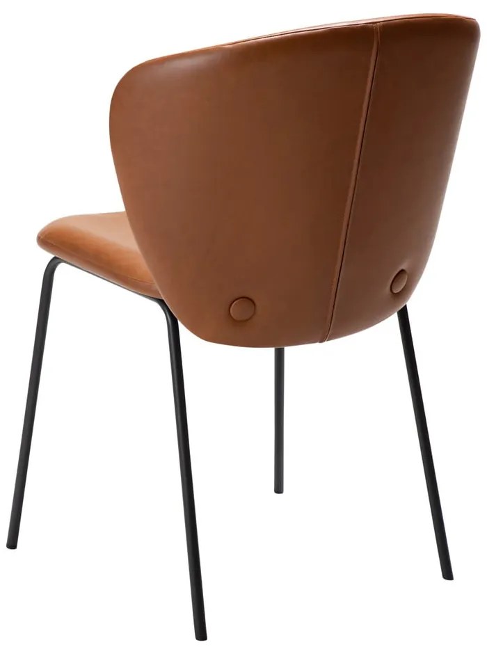 Koňakovohnedá jedálenská stolička Stay – DAN-FORM Denmark