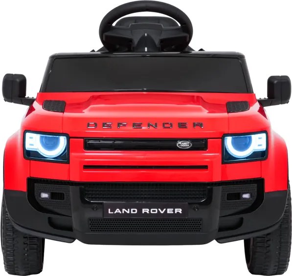 Elektrické autíčko Land Rover Defender červené