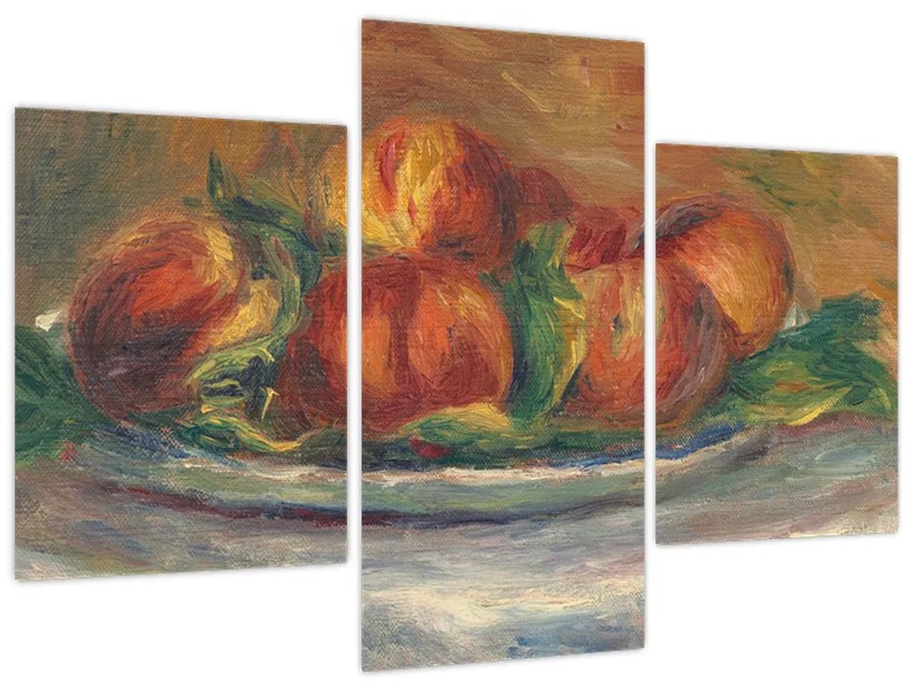 Obraz - Auguste Renoir, Peaches on a Plate, reprodukcia (90x60 cm)
