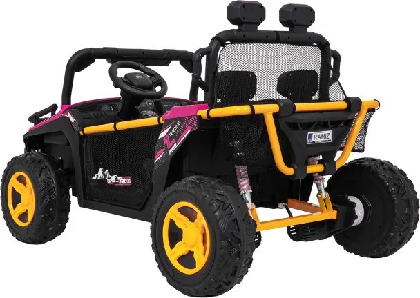 Elektrické autíčko Buggy UTV SPEED ružové