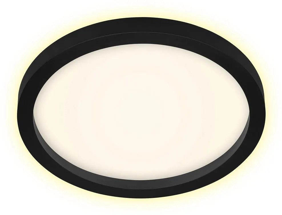 Briloner 7361-015 - LED Stropné svietidlo CADRE LED/18W/230V pr. 29,7 cm čierna